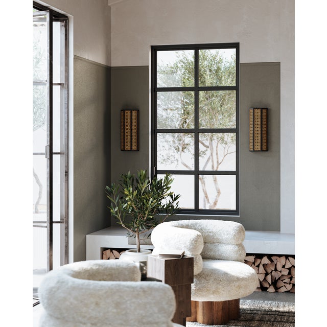 Hudson Valley Lighting Georgia 7 in. 2 Light Wall Sconce in Old Bronze Finish For Sale - Image 9 of 11