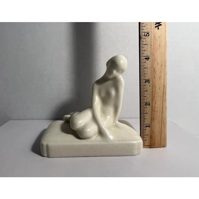 Art Deco Rookwood Pottery 1929 Louise Abel "Nude Lady" Figurine For Sale In Los Angeles - Image 6 of 6