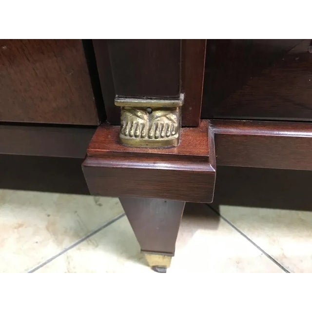 Empire Style Mahogany Library, 1970s For Sale - Image 17 of 18