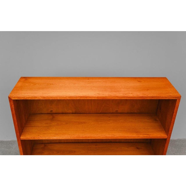 Wood Mid-Century Modern Teak Bookcase For Sale - Image 7 of 14