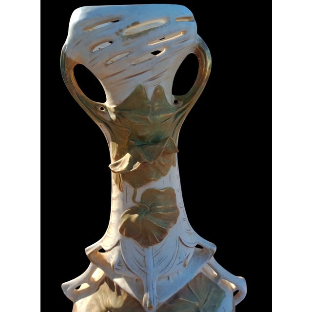 Art Nouveau Bohemia Vases from Royal Dux Bohemia, 1890s, Set of 2 For Sale - Image 6 of 11