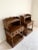 Late 20th Century Pennsylvania House Pair of Unique Tiered Solid Oak Nightstands American Traditional With Colonial Style Excellent Condition For Sale - Image 12 of 16