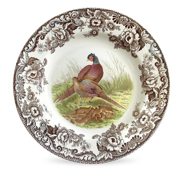 English Spode Woodland Dinner Plate 10.5", Pheasant For Sale - Image 3 of 3