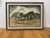 This Mid-Century oil painting depicts, mountains, voluminous clouds and a small village. The mountains and clouds have a...