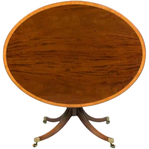 English Georgian Oval Centre Table