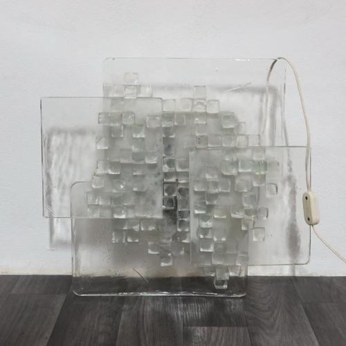 Glass Mod. Pavo Wall Lamp by Albano Poli for Poliarte, 1970 For Sale - Image 7 of 10