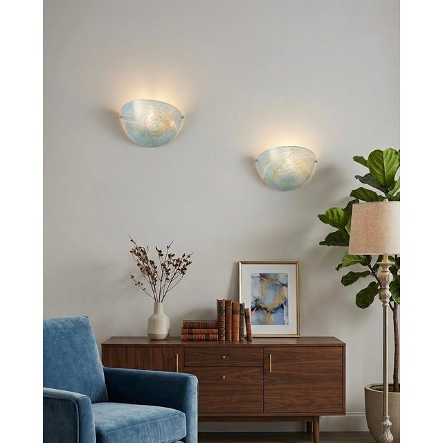 Model Kalikantus Murano Glass Wall Lamp from La Murrina, Italy, 1980s, in Flawless conditions. Designed 1980 to 1989 This...