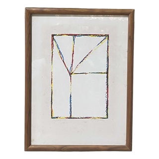 Angelo De Sousa, Abstract Composition, Screen Printing For Sale