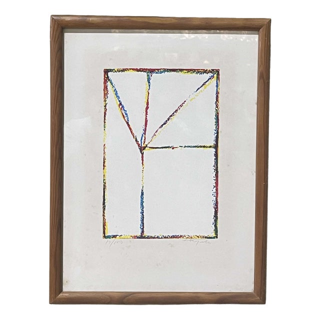 Angelo De Sousa, Abstract Composition, Screen Printing For Sale