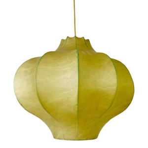 Mid-Century Modern Flower Shape Cocoon Pendant Light, 1960s, Italy
