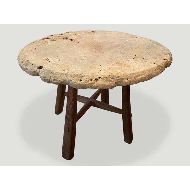 Century Old Sumba Stone Table For Sale - Image 10 of 18