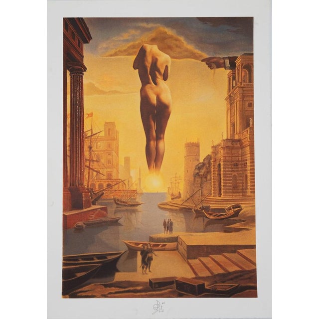 Salvador Dali, La main de Dali retirant une Toison d'Or, Nude, Lithograph For Sale - Image 10 of 10