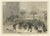 Edouard Frère, Snowballing from the Illustrated London News, 1876, Print For Sale