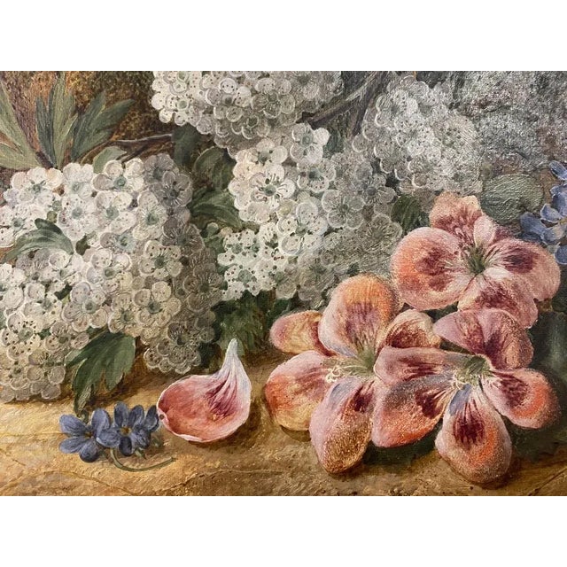 Vincent Clare, Botanical Still Life, 1890s, Oil on Canvas For Sale - Image 7 of 11