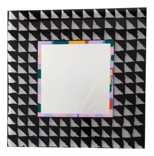 Square Model Optical Mirror by Alessandro Mendini for Glas, 1990s