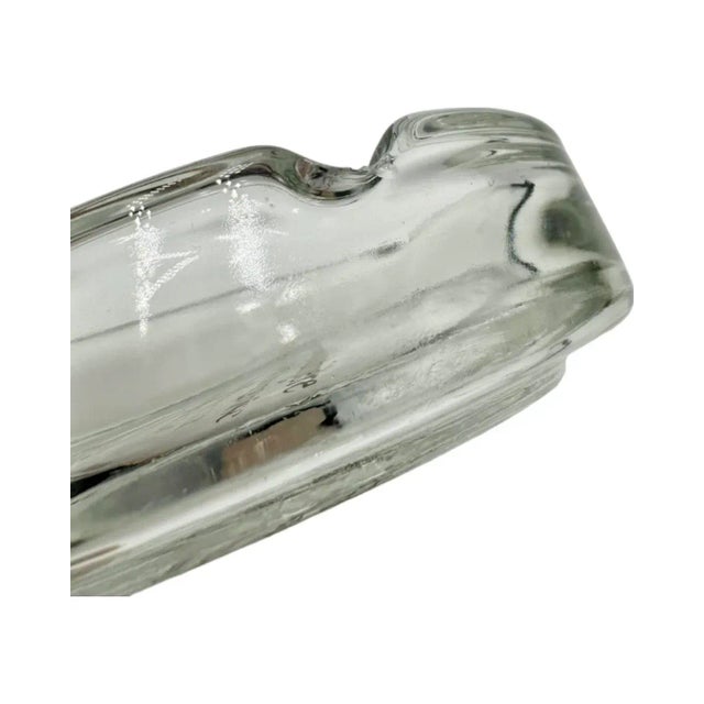 1970s Vintage La Chaumiere Restaurant Washington, DC Ashtray Glass For Sale - Image 5 of 12