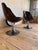 An iconic armchair, a classic of design and the spate age style, combining modernity and futuristic elegance. Italian...