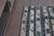 1970s Vintage Turkish Runner Rug - Navy Blue Vertical Striped & Cream Hallway Rug - Handwoven Anatolian Low-Pile Accent Carpet For Sale - Image 4 of 9