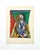 Vintage Pablo Picasso Limited Edition Print Femme Assise 1950 For Sale In Portland, ME - Image 6 of 8
