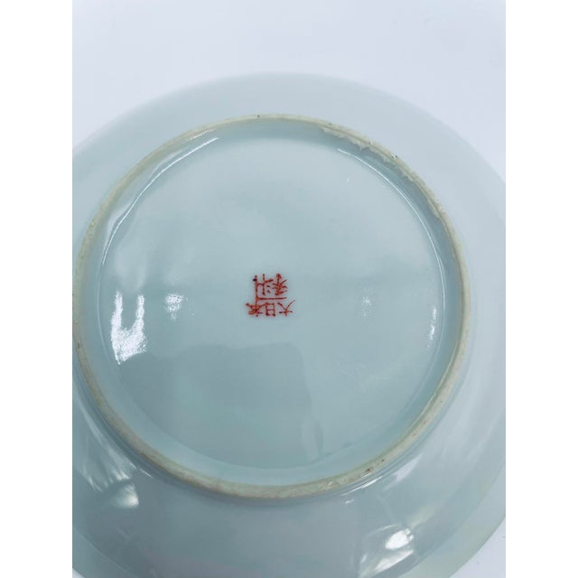 1930s Kutania Porcelain Cup Saucer, Japan, 1935 For Sale - Image 5 of 7