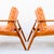 Mid-Century Modern Restored 1960s Mid Century Modern Studio Crafted Oak Lounge Chairs For Sale - Image 3 of 18