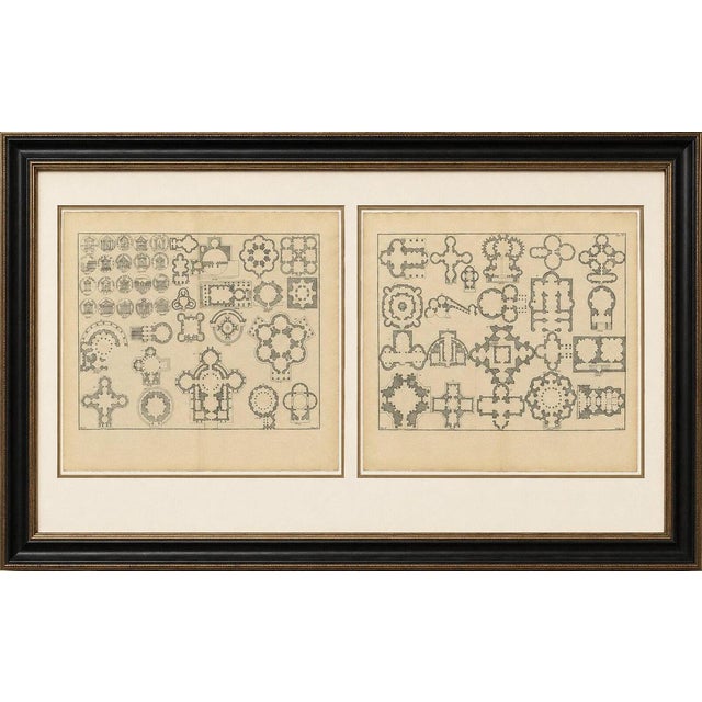 Serlio, Architectural Plan Engravings, 1721, Paper, Set of 2 For Sale - Image 17 of 17