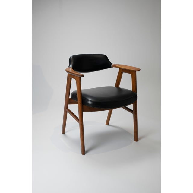 Rare Model 42 Arm Chair by Erik Kirkegaard for Høng Stolefabrik, Denmark, 1950's For Sale - Image 11 of 11
