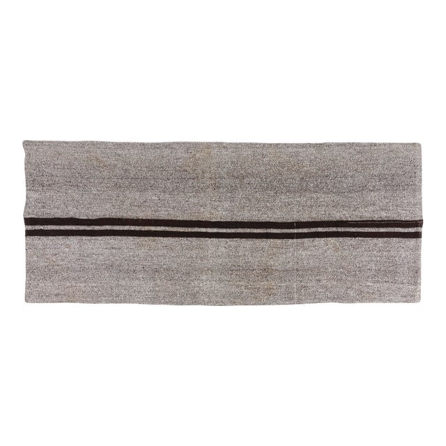 1960s Stripe Anatolian Handknotted Carpet For Sale