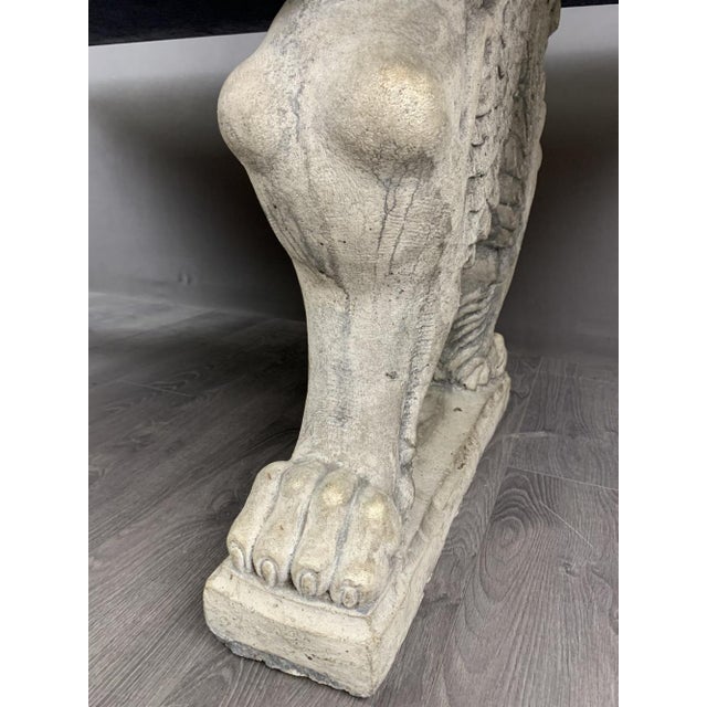 20th Century Marble Dining Table, 1950s For Sale - Image 10 of 11