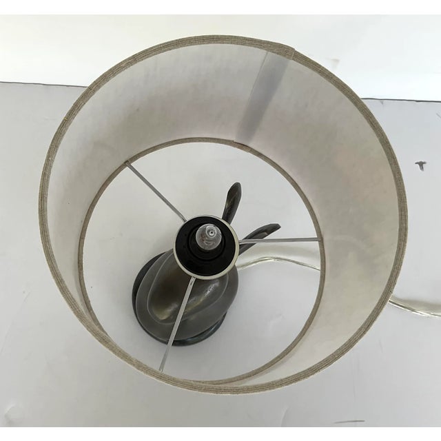 2020s Currey & Company Modern Bronze Rabbit Folkestone Table Lamp For Sale - Image 5 of 5