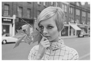 'Twiggy in London' Unframed Archival Pigment Print