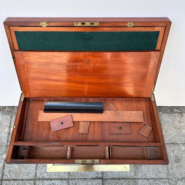 Late 19th Century Travel Desk in Wood, England For Sale - Image 18 of 18