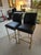 RH 1960's Rome Leather barstools. Elevate your kitchen with these stylish bar stools.