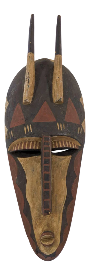 Vintage Bambara African Mask