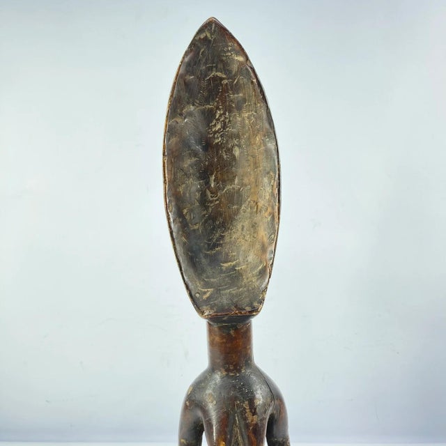 Early 20th Century Early 20th Century Dan Figural Spoon on Custom Base Cote d'Ivoire For Sale - Image 5 of 9