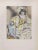 Umberto Brunelleschi, The Lady and the Jester, Lithograph, 1930s For Sale