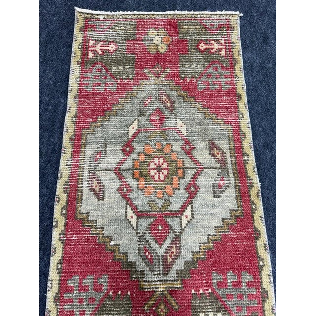 Turkish Yastik Rug 1'6" x 3'3" #23833 Explore a curated collection of hallway runners, wool rugs, and handmade...