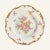 This set of 12 Crown Sutherland dinner plates is decorated with hand painted pink roses, green leaves and stems, finished...