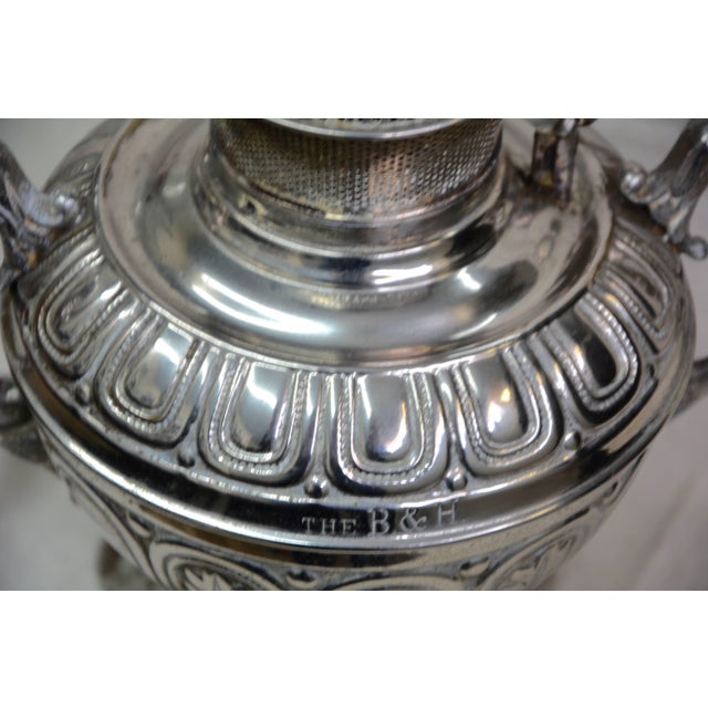 Bradley and Hubbard Converted Rayo Oil Lamp, 1888 For Sale - Image 11 of 13