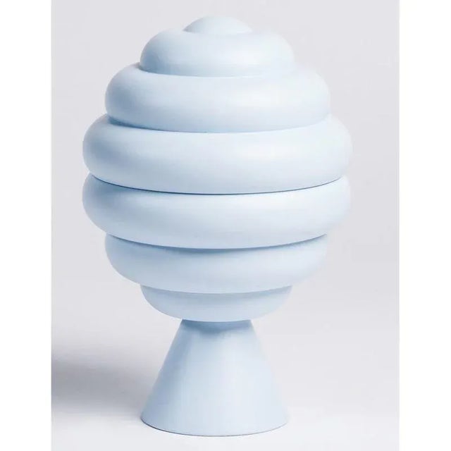 Small Beebee Jars in Orange and Blue by Made by Choice, Set of 2 For Sale - Image 6 of 10