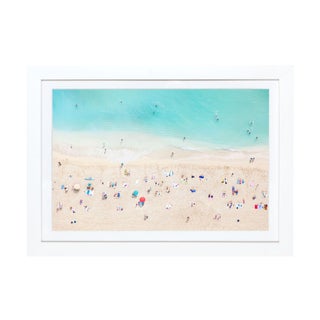 "Waikiki Beach Mini" Contemporary Photography Print by Gray Malin, Framed For Sale