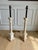 Stone 1960s Exceptional Pair of Italian Hand-Carved Alabaster Neoclassical Column Table Lamps – Newly Rewired For Sale - Image 7 of 10
