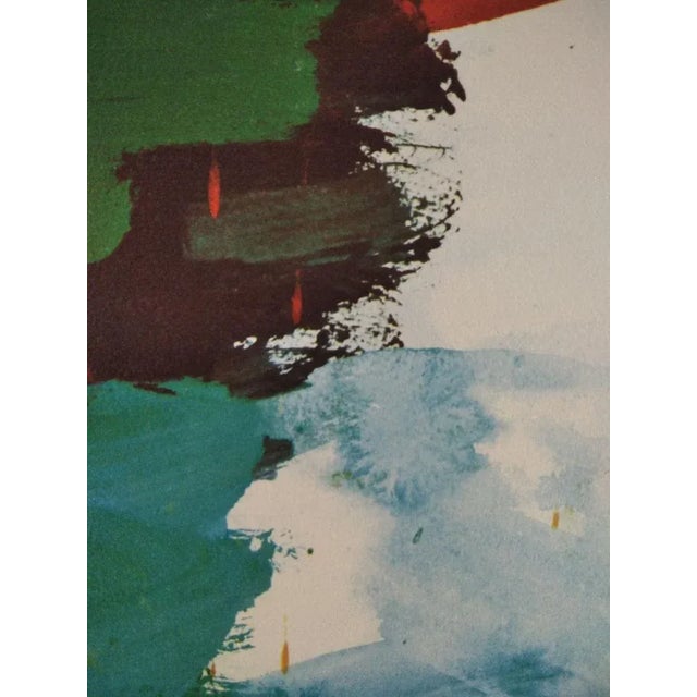Bengt Lindstrom, Composition, 1985, Lithograph For Sale - Image 4 of 8