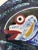 1970s Vintage Large Spanish Art Pottery Colorful Fish Wall Hanging Plate For Sale - Image 5 of 12