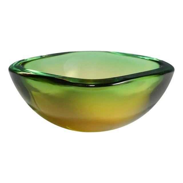 Sommerso Glass Bowl by Gino Cenedese, 1960s For Sale