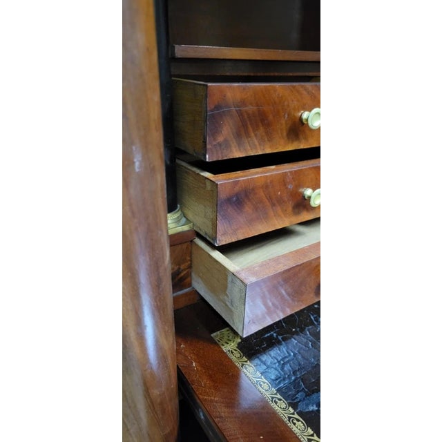 Empire Mahogany Secretary, 1810 For Sale - Image 9 of 16