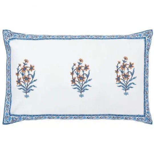 The Suman-Nargis pillowcase (or pillow sham - use interchangeably or mix & match with other collections) design features...