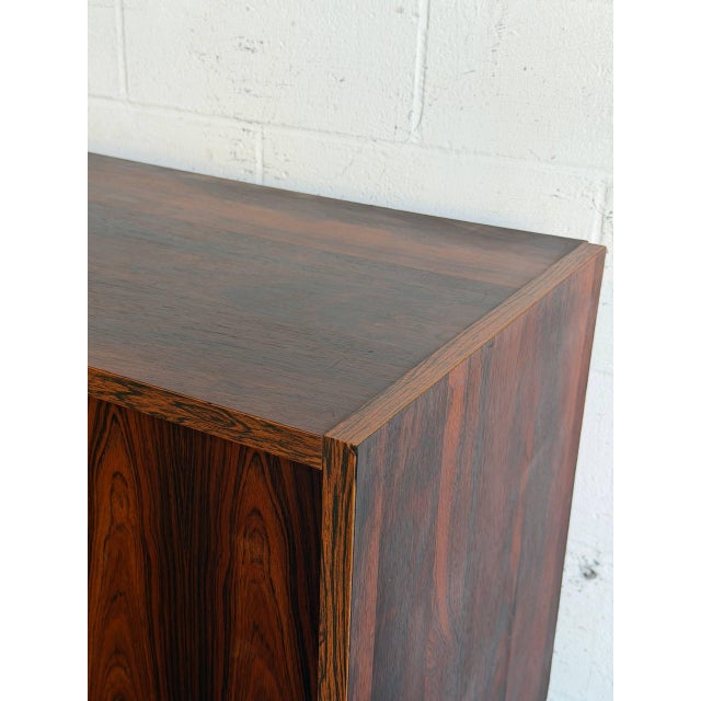 1960s Rosewood Sliding-Door Sideboard Danish Mid-Century Modern 1960s For Sale - Image 5 of 11