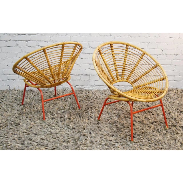 Bamboo Chair from Rohé Noordwolde, The Netherlands, 1950s For Sale - Image 4 of 18