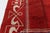 Mid 20th Century Doris Leslie Blau 1940s Vintage European Art Deco Rug in Crimson & Ivory For Sale - Image 5 of 9